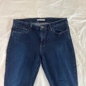 Levi's Classic Blue Straight Leg Jeans